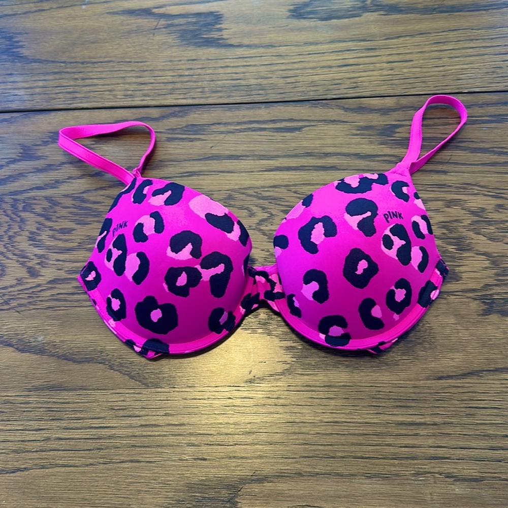 Pink VS push-up Bra